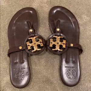 Tory Burch brown sandals